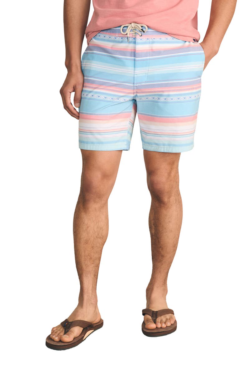 Sunwashed Board Shorts, Main, color, ISLAND SUNRISE