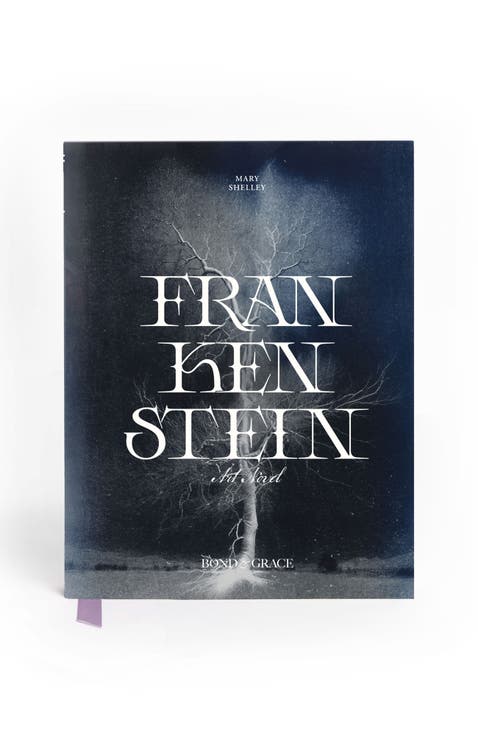Frankenstein Art Novel - Electric Oak Art Cover
