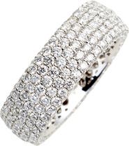 Bony Levy Diamond Pavé Wide Eternity Ring