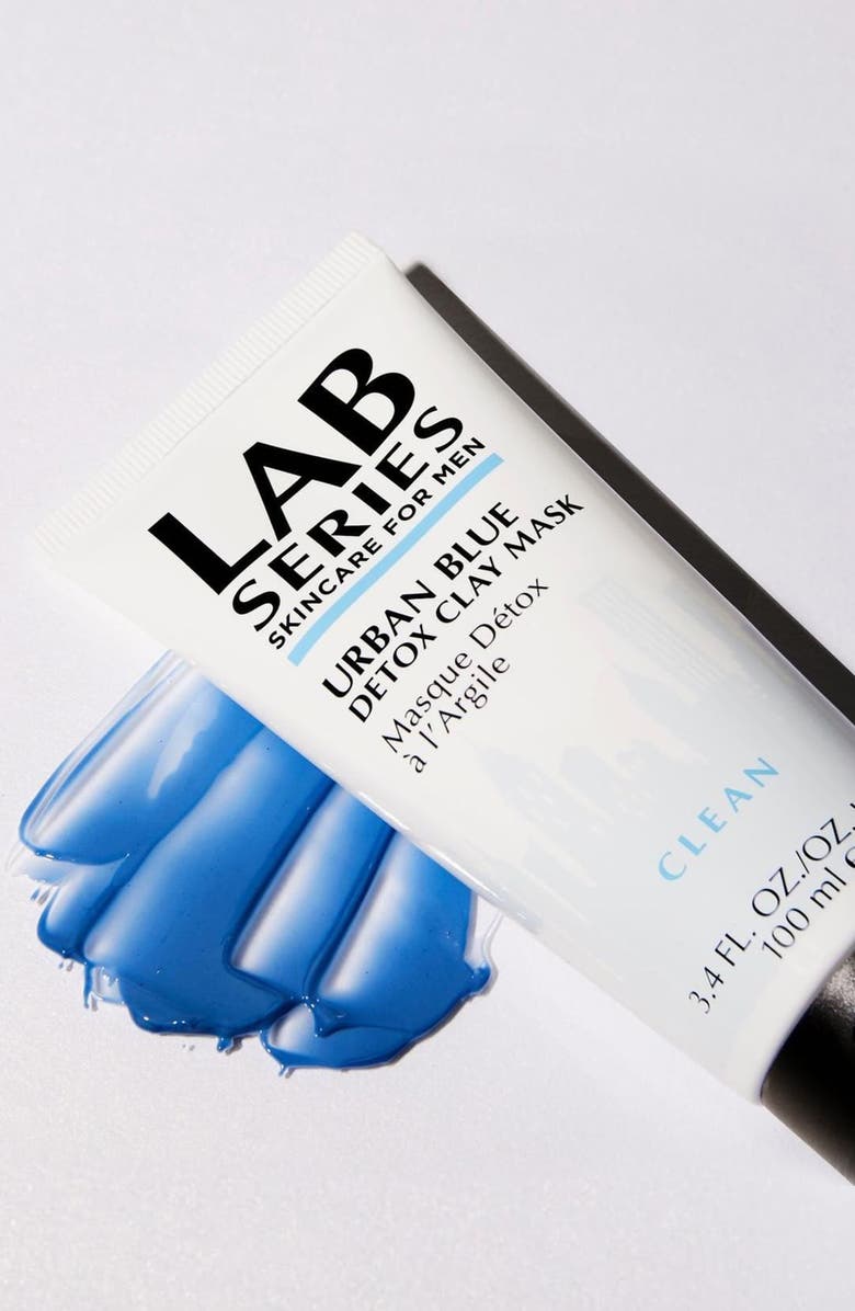 Lab Series Skincare for Men Urban Blue Detox Purifying Clay Mask, Alternate, color,