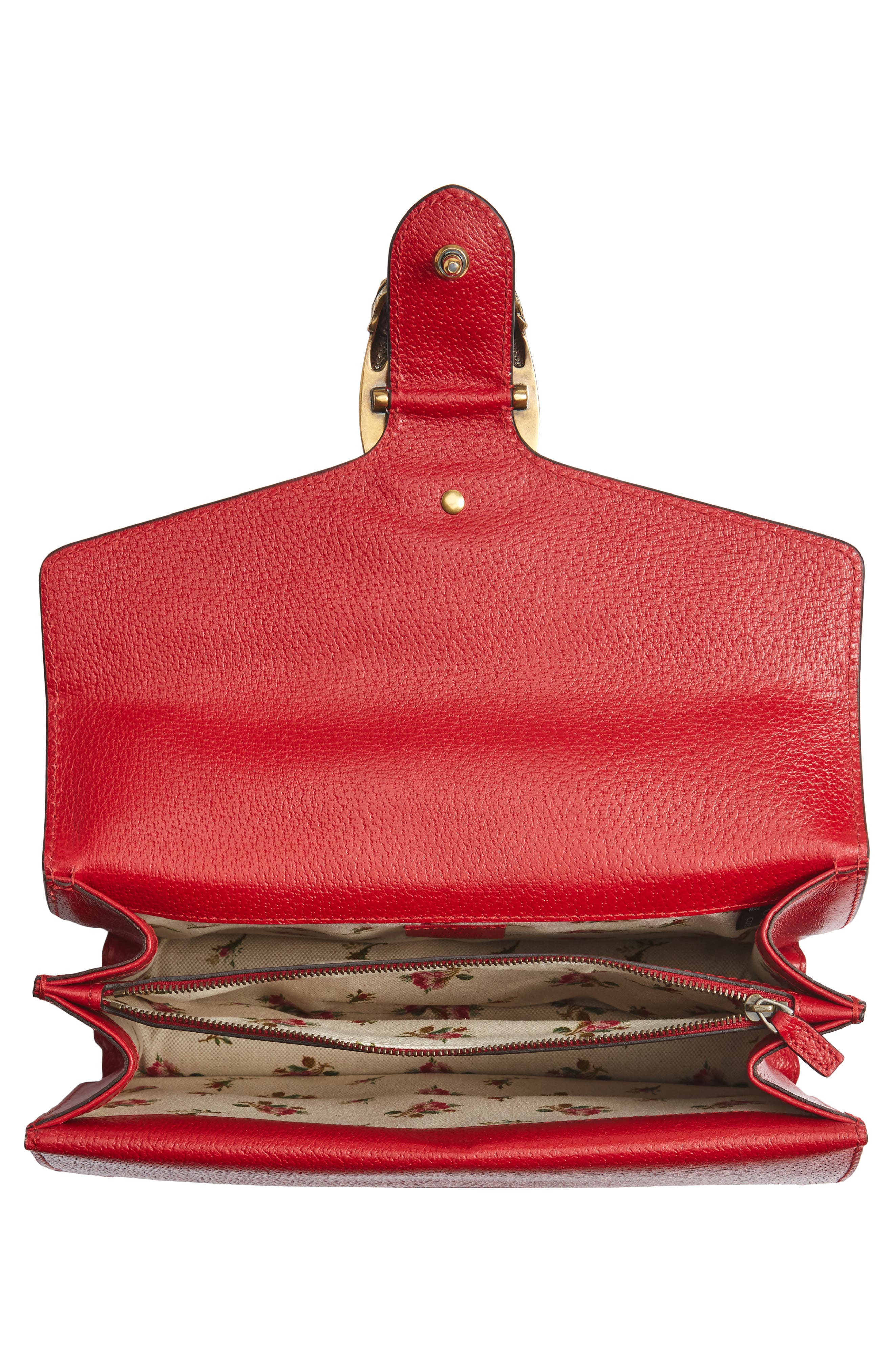Gucci Dionysus Embroidered Leather Shoulder Bag, Alternate, color, 