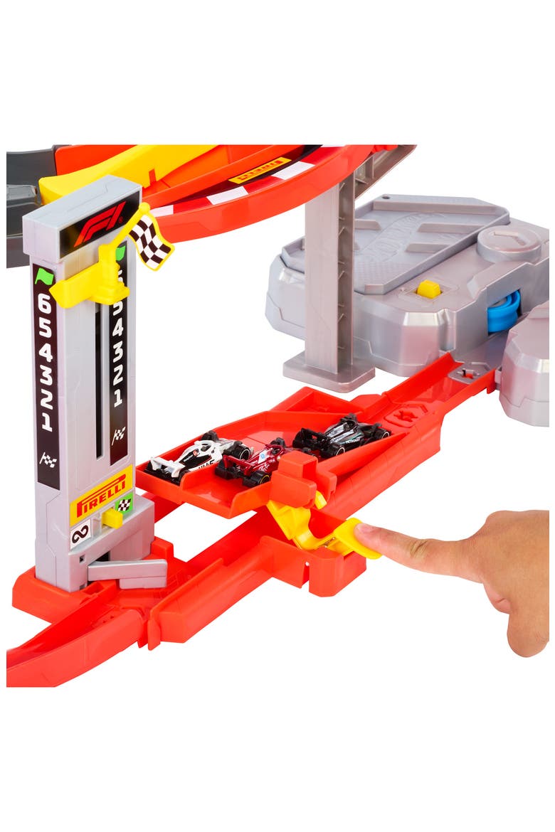 Racing Formula 1 Downhill Circuit Race Track Set, Alternate, color, F1