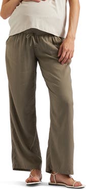 Ripe Maternity Indi Wide Leg Linen Pant