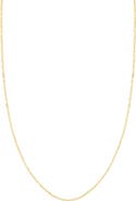 Bony Levy 14K Gold Thin Chain Necklace