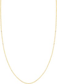 Bony Levy 14K Gold Thin Chain Necklace