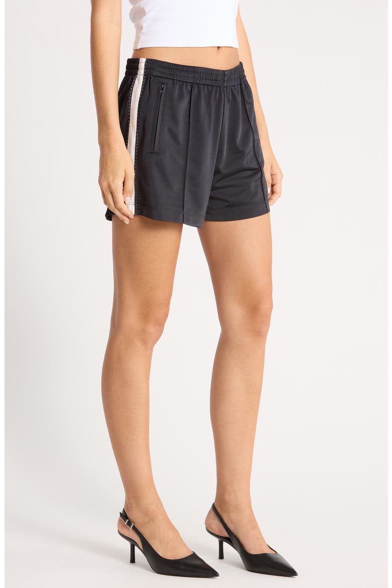 A Frame Track Shorts, Alternate, color, BLKWITHWHITE