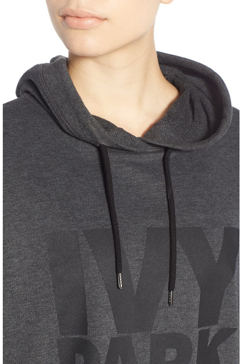 Logo Hoodie, Alternate, color, CHARCOAL MARL