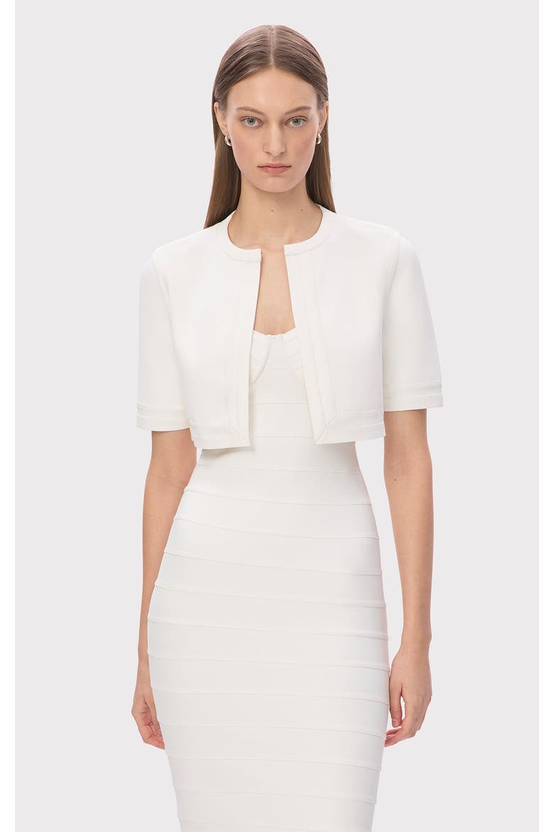 The Marie Bolero, Main, color, ALABASTER