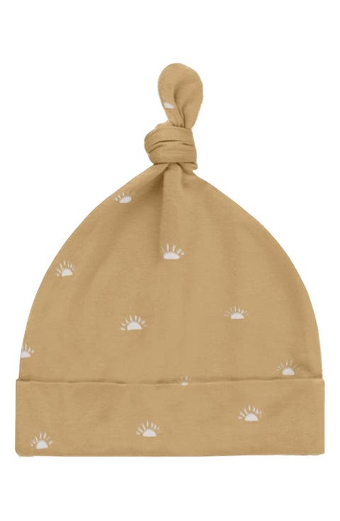 Suns Print Knotted Hat (Baby)