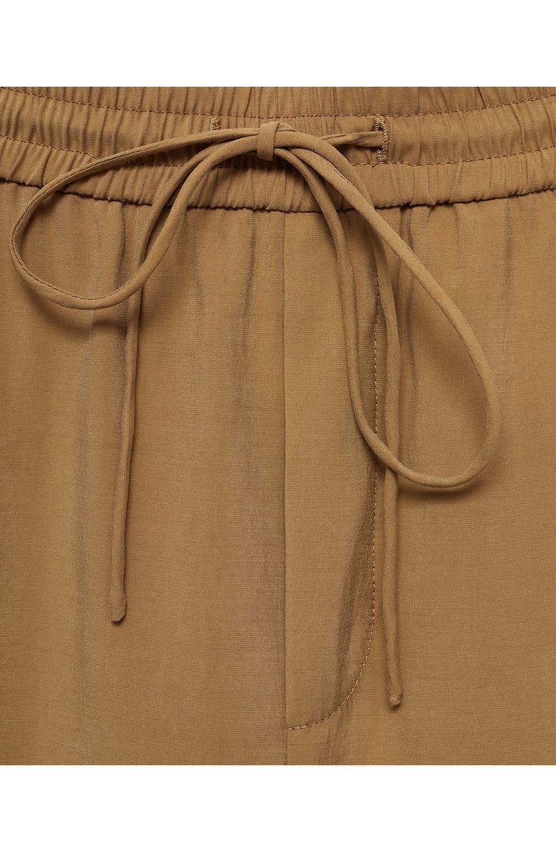 MANGO Drawstring Ankle Straight Leg Pants, Alternate, color,