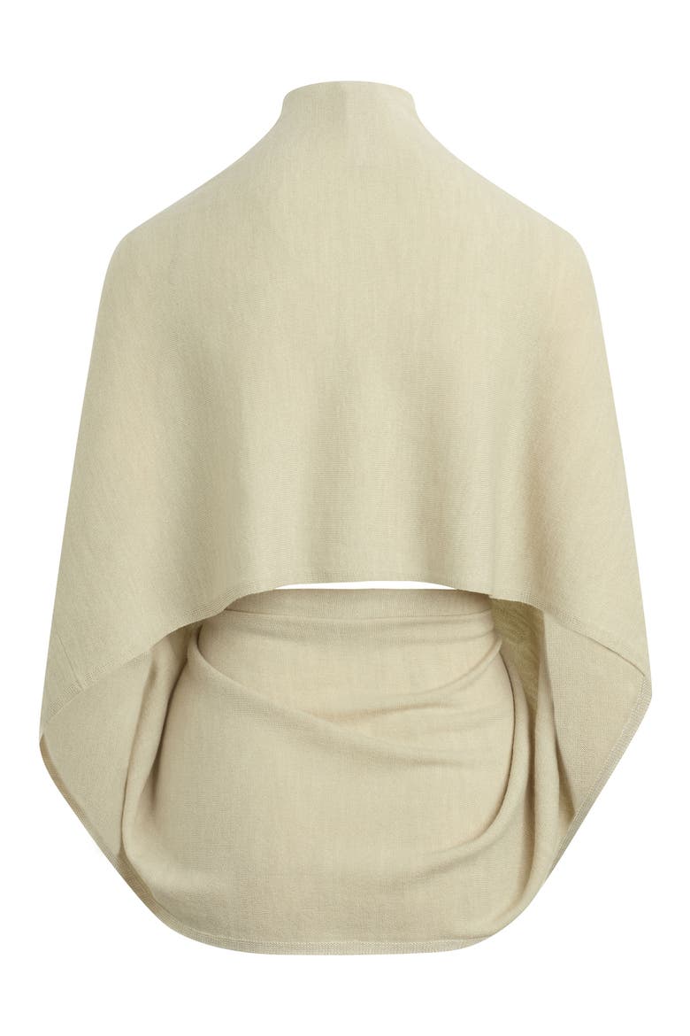 The Lightweight Knit Wrap Scarf, Alternate, color, OATMEAL