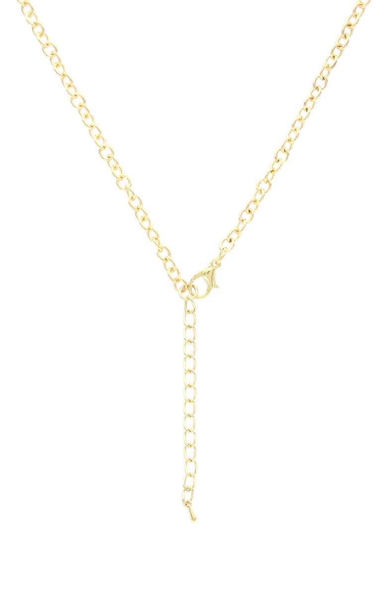 OLIVIA WELLES Resin Stone & Crystal Statement Necklace, Alternate, color, 