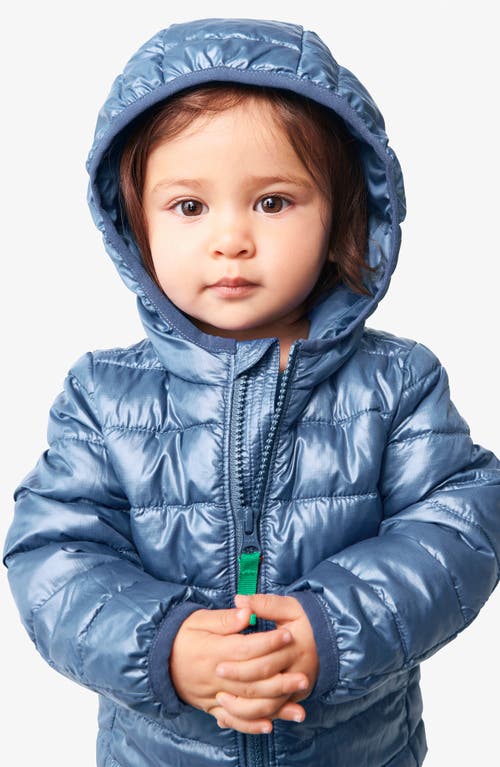 Primary Water Resistant Puffer Jacket In Purple
