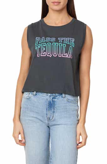 Kensie The Relaxed Muscle Graphic Tank