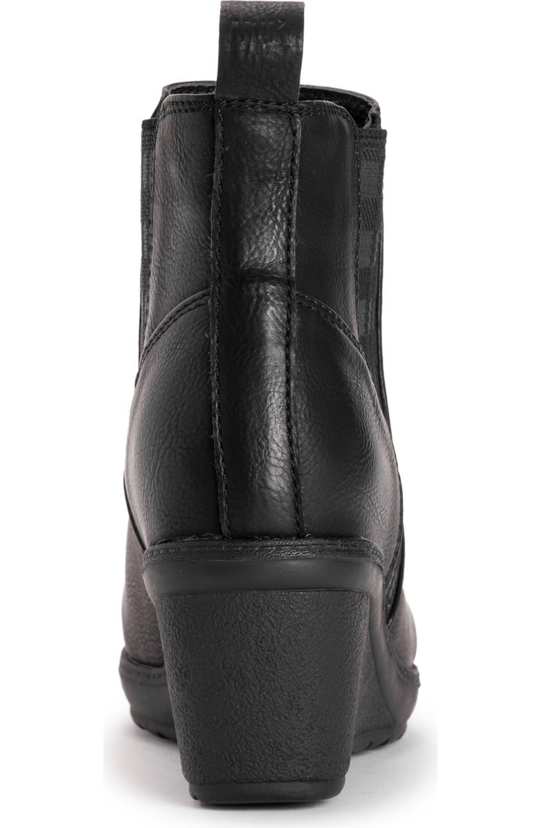 MUK LUKS England Oxford Wedge Bootie, Alternate, color,