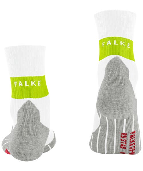 Falke Ru Compression Stabilizing Running Socks In White