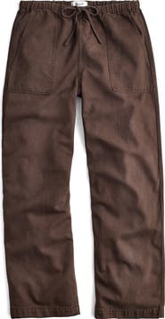 Madewell Pull-On Barrel Leg Airy Denim Utility Pants