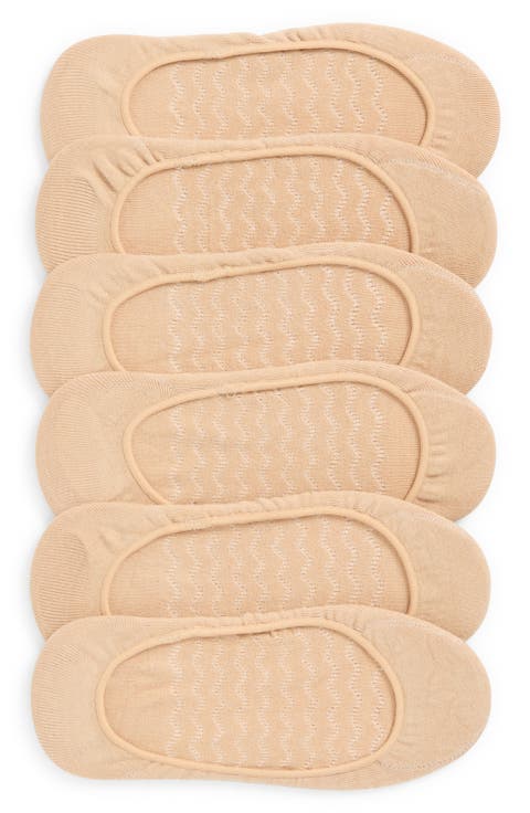 Invisible Comfort 6-Pack Liner Socks