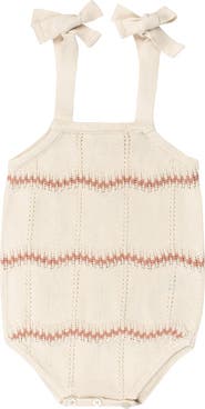 Ely's & Co. Looms Holland Collection - Girls Wave Knit Romper