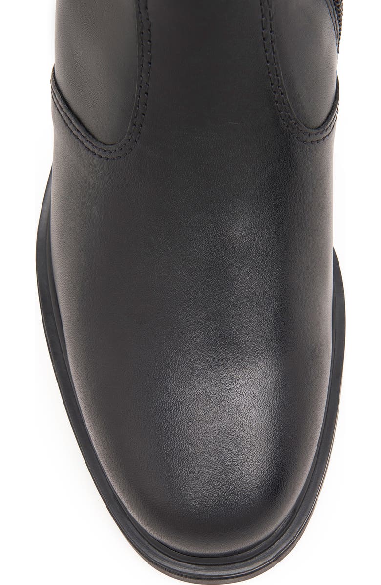 NeroGiardini Block Heel Tall Boot, Alternate, color, Black