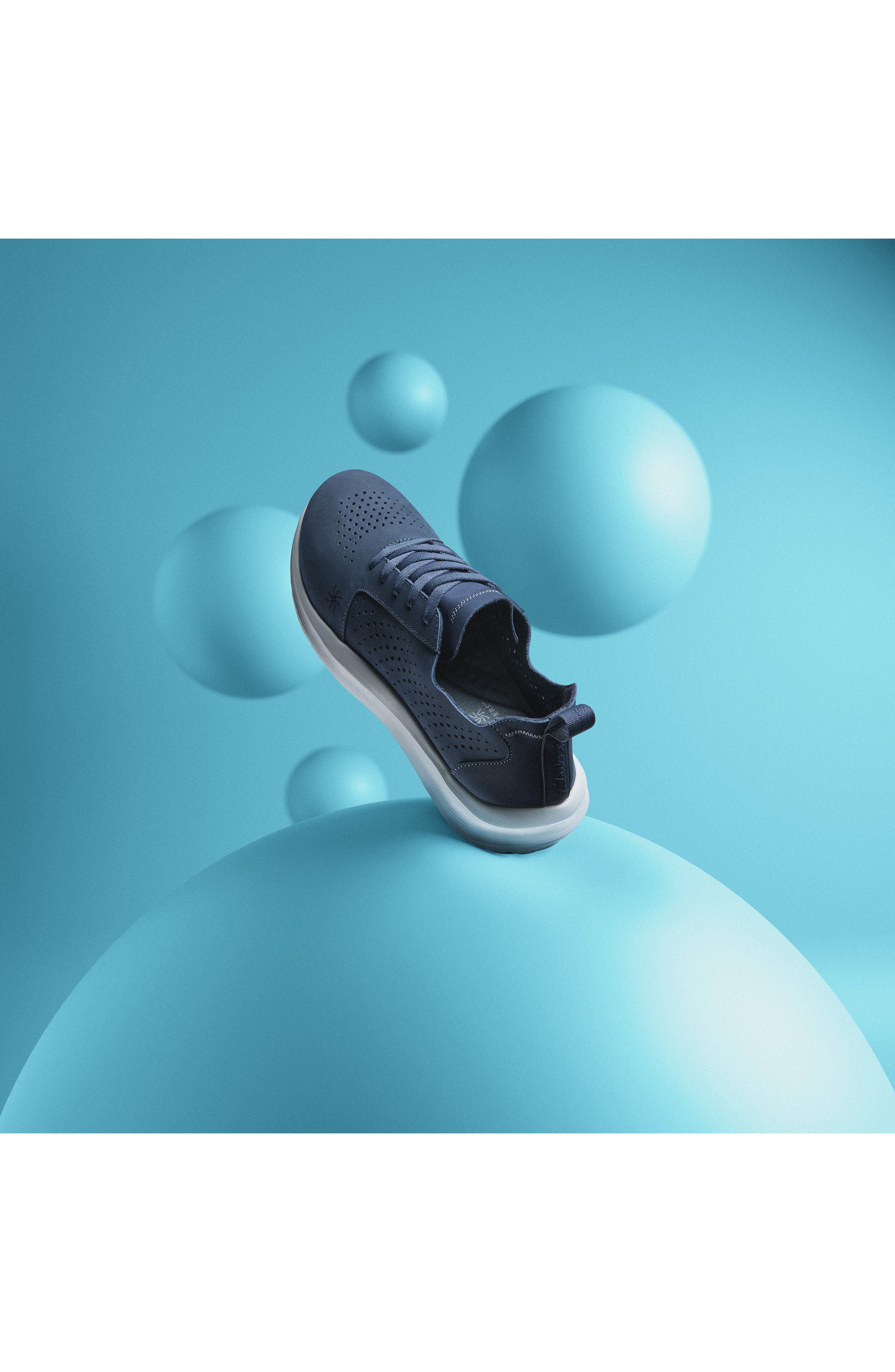 Solevana Style Walking Shoe - Wide Width Available, Alternate, color, NAVY