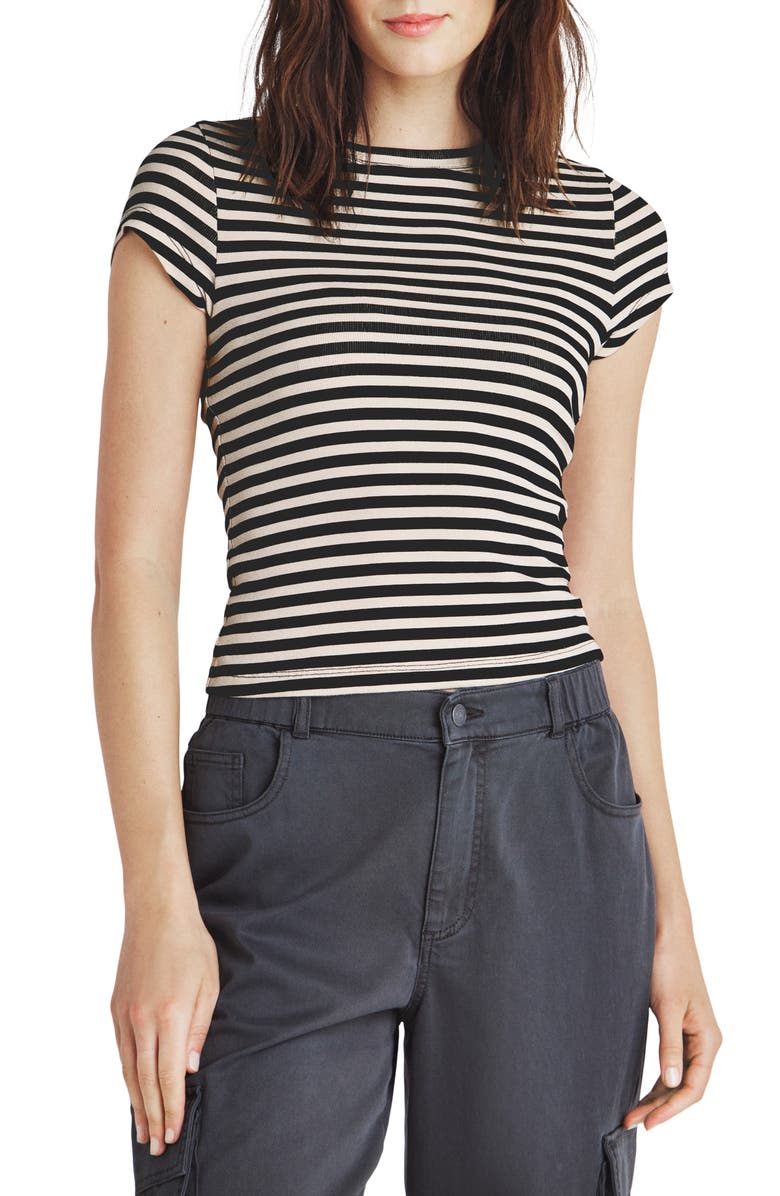 Splendid Benson Stripe Rib T-Shirt, Main, color, 