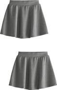 NEXT Kids' 2-Pack Uniform Pull-On Jersey Skirts