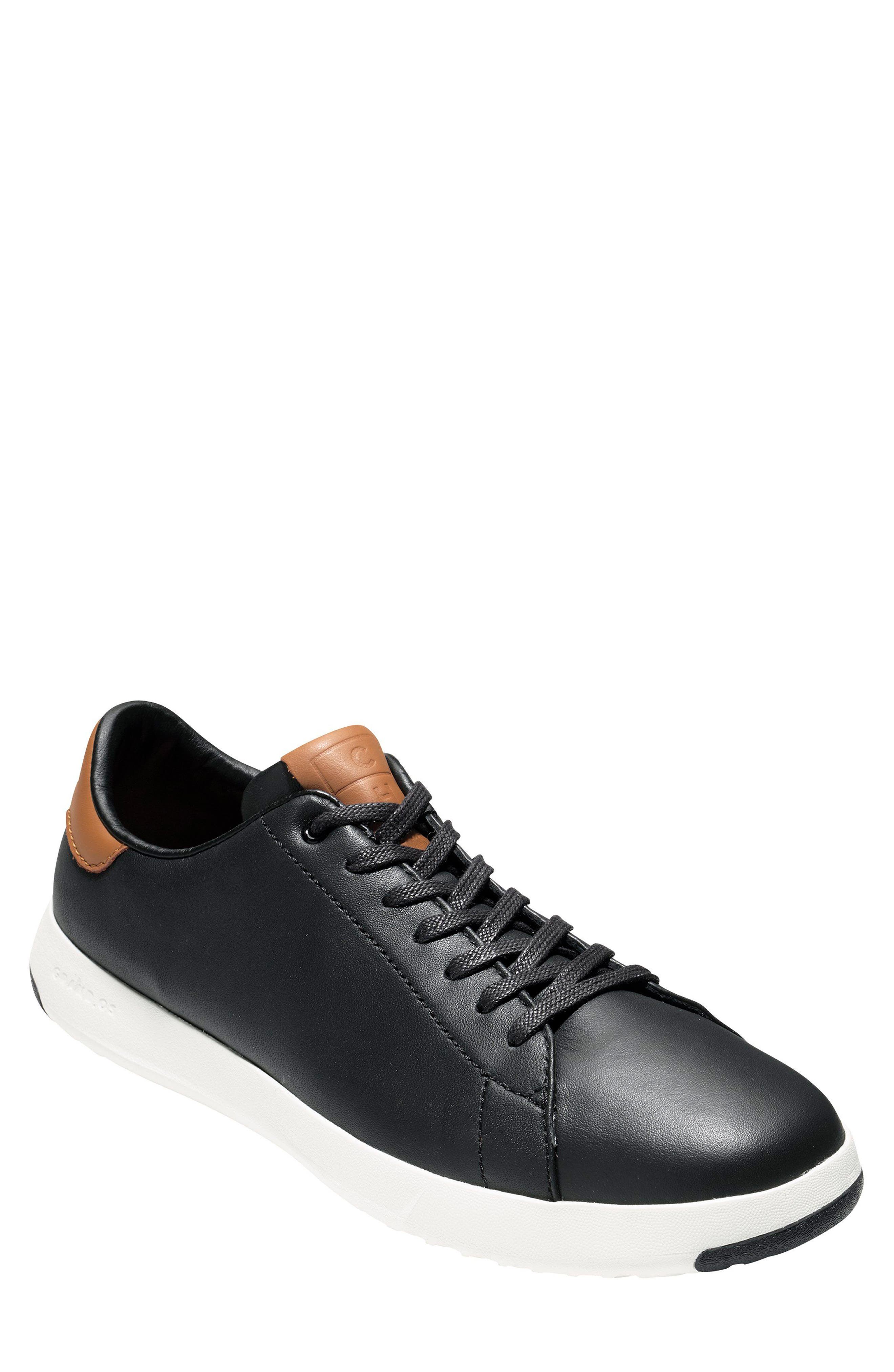 Cole Haan GrandPro Tennis Sneaker, Main, color, Black/ British Tan
