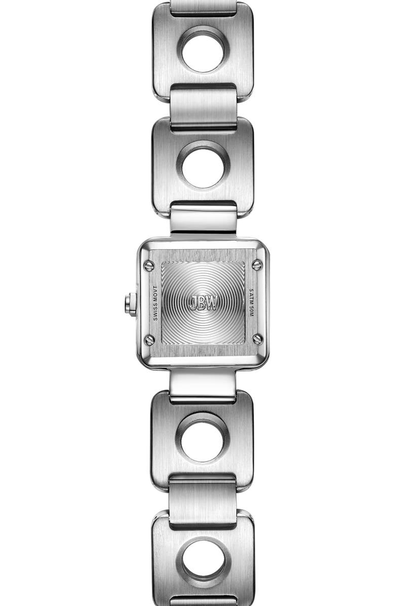 JBW Chasm Bracelet Watch, 22mm, Alternate, color, Stainless Steel/ Silver