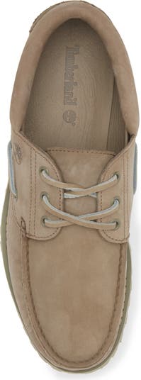 Timberland Authentic 3-Eye Lug Boat Shoe (Men) Nordstrom