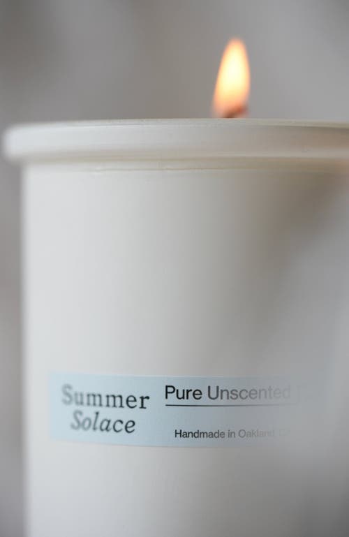 Summer Solace Tallow Pure Unscented Tallow Gift Set In White