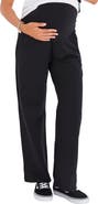 Accouchée Simply Cool Foldover Waistband Stretch Cotton Jogger Pants