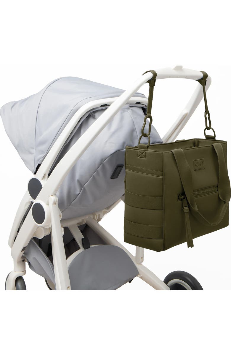 Dagne Dover Large Wade Diaper Tote, Alternate, color, Dark Moss