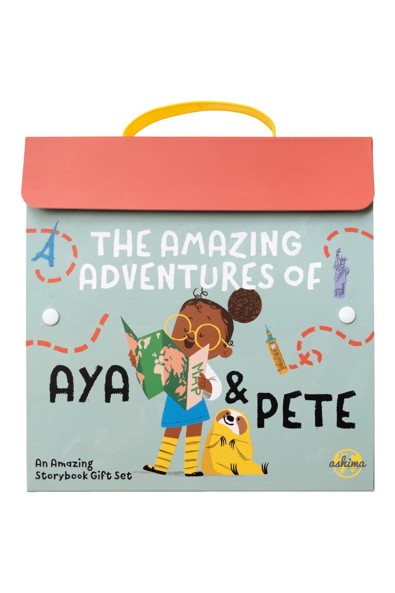 'The Amazing Adventures of Aya & Pete' Set of 3 Books Gift Box Set, Main, color, NONE