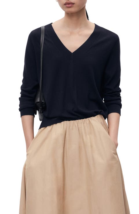 V-Neck Sweater (Regular & Plus)