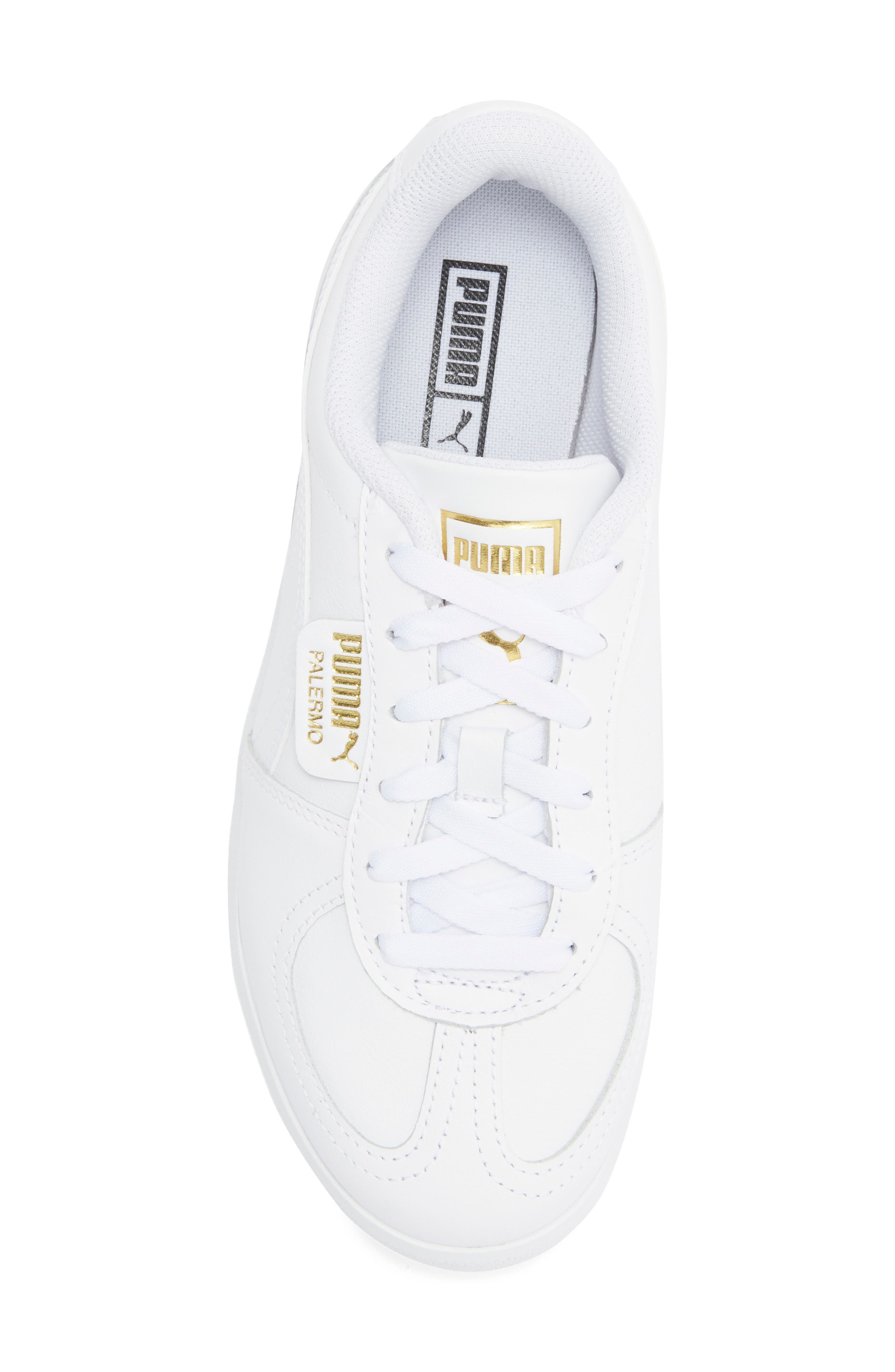 PUMA Palermo Elevata Platform Sneaker, Alternate, color, Puma White