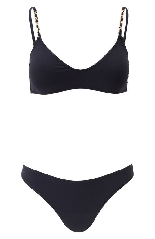 Melissa Odabash Lima Bikini Top In Black