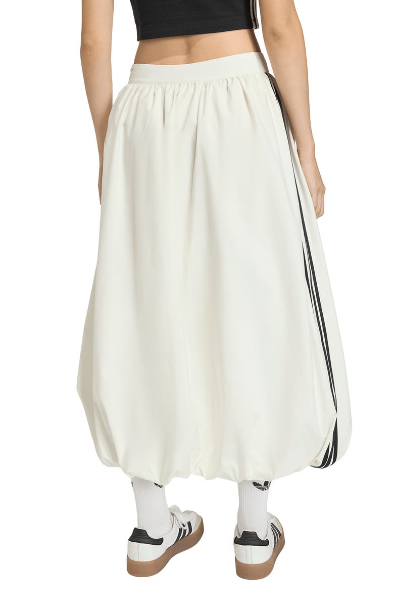 adidas Originals Long Balloon Skirt, Alternate, color, Off White