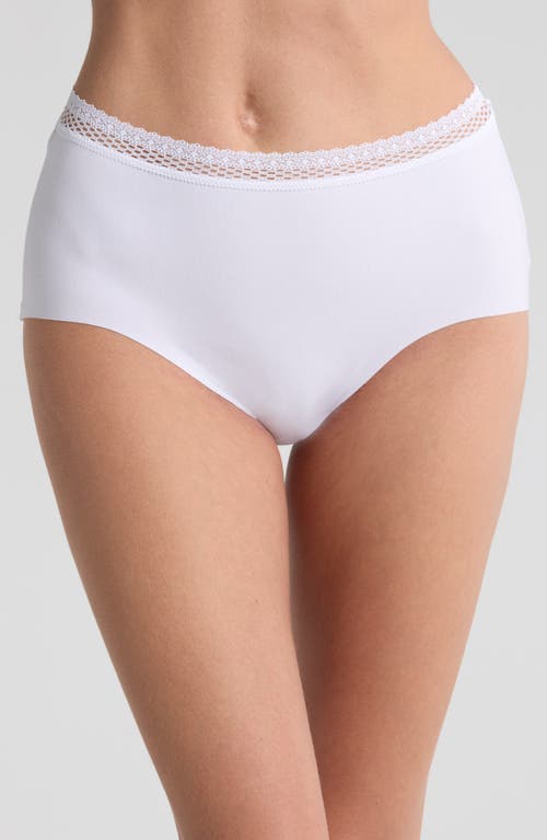 Chantelle Lingerie Cozy Chic Full Briefs In White