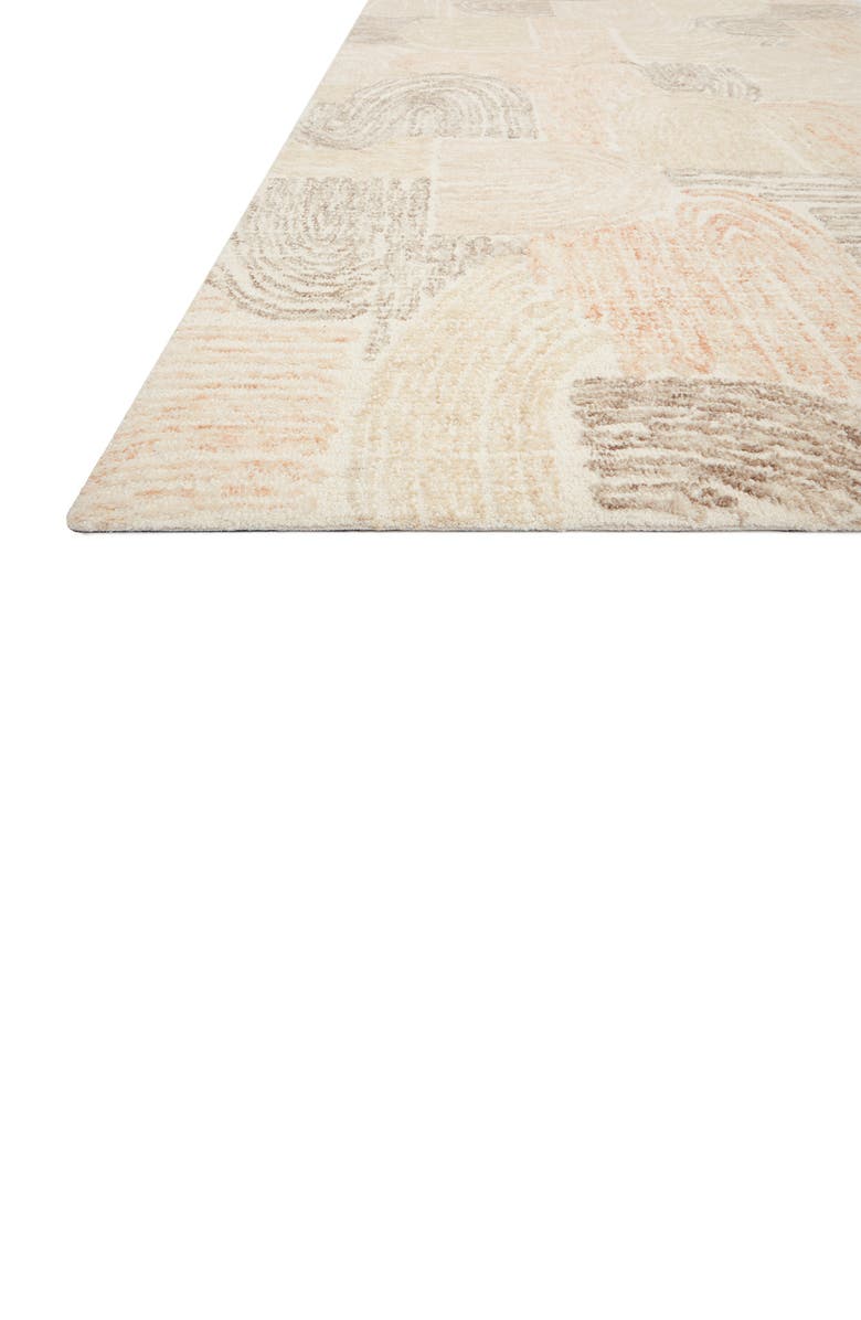 LOLOI Milo Collection Rug - Peach/Pebble - 8' x 10', Alternate, color, 