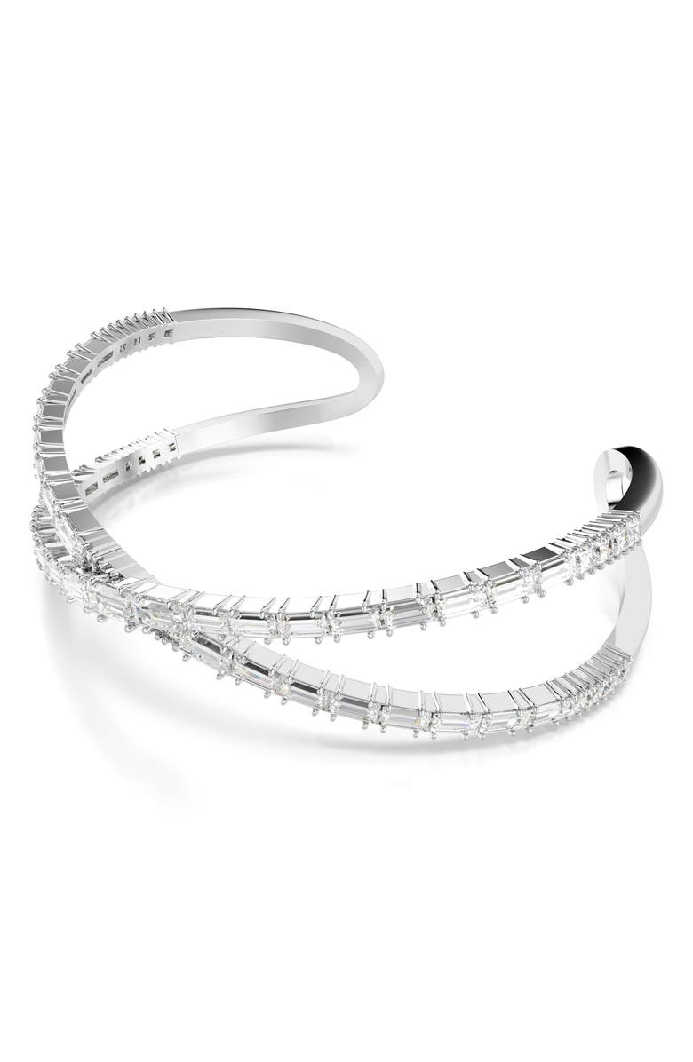 Swarovski Hyperbola Crystal Cuff Bracelet, Alternate, color, 