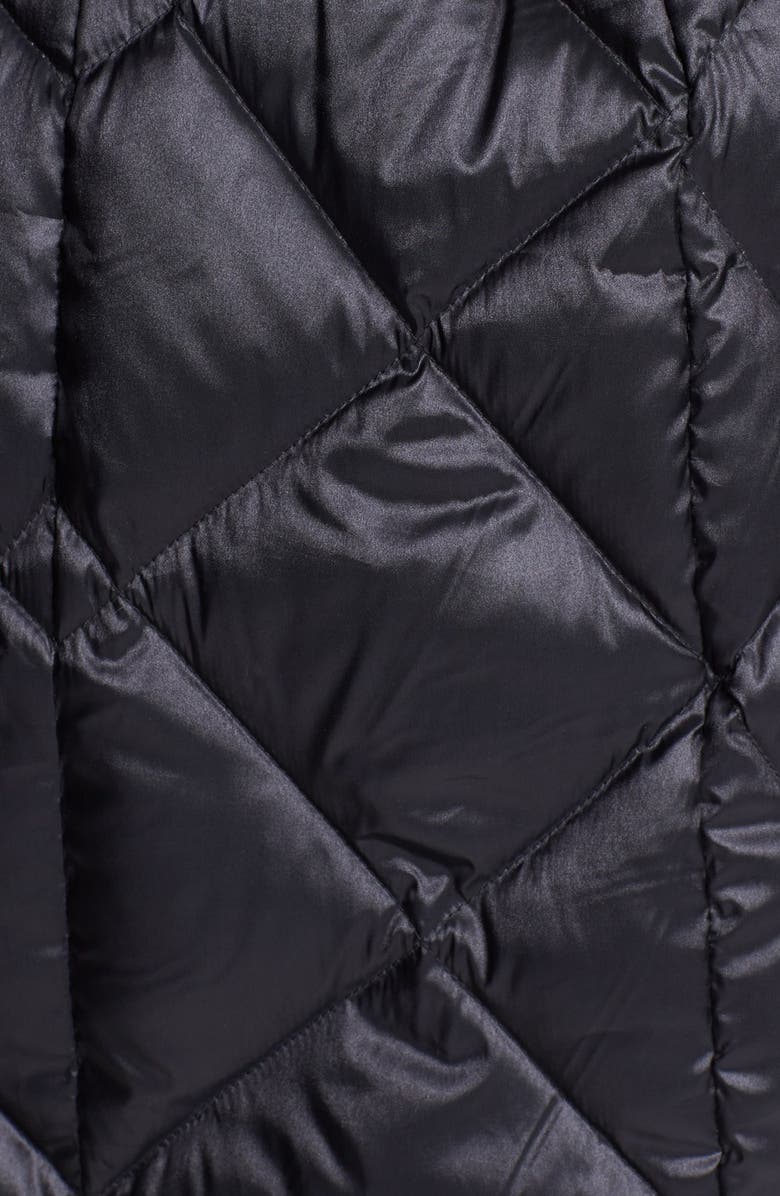 Bernardo Packable Goose Down Quilted Walker Coat, Alternate, color,