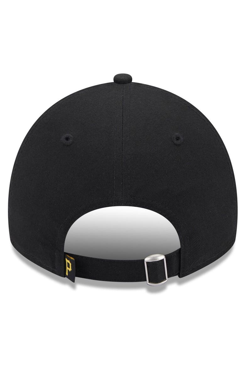 New Era Women's New Era Black Pittsburgh Pirates Leaves 9TWENTY Adjustable Hat, Alternate, color, Black