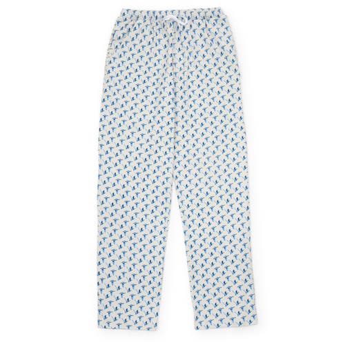 Lila And Hayes Hangout Pant In Blue