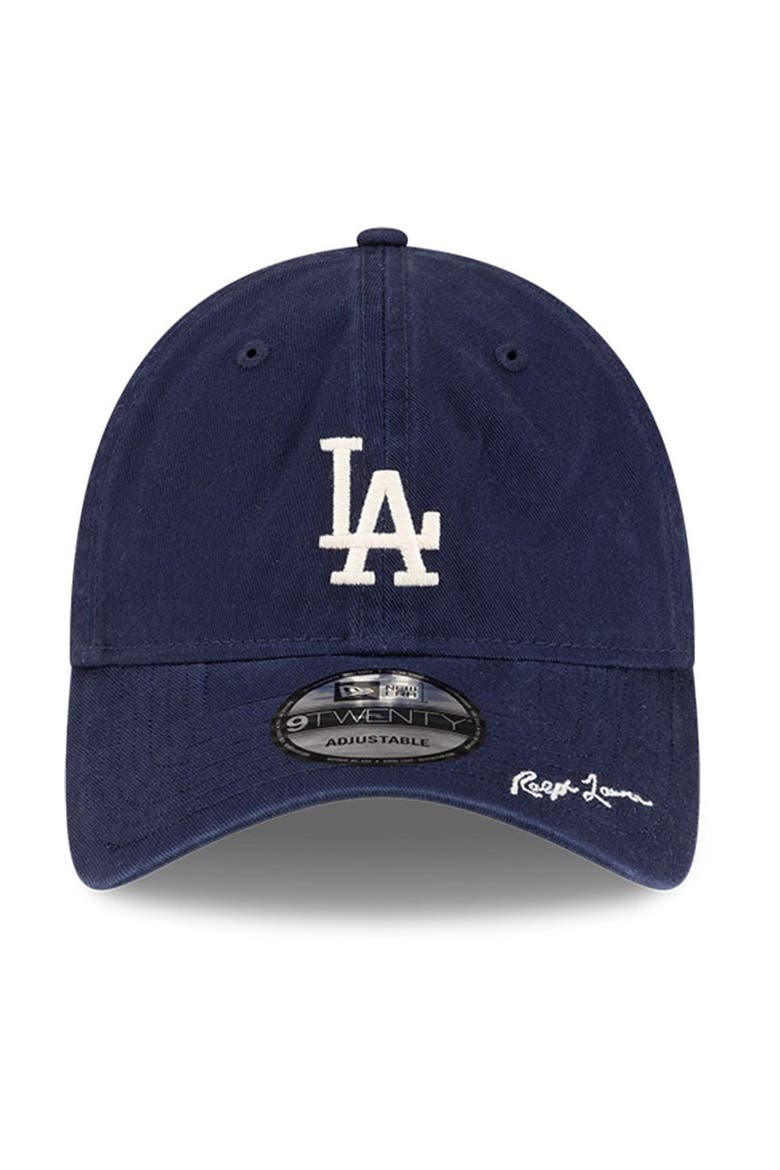 Men's New Era x Ralph Lauren Navy Los Angeles Dodgers 9TWENTY Adjustable Hat, Alternate, color, Navy