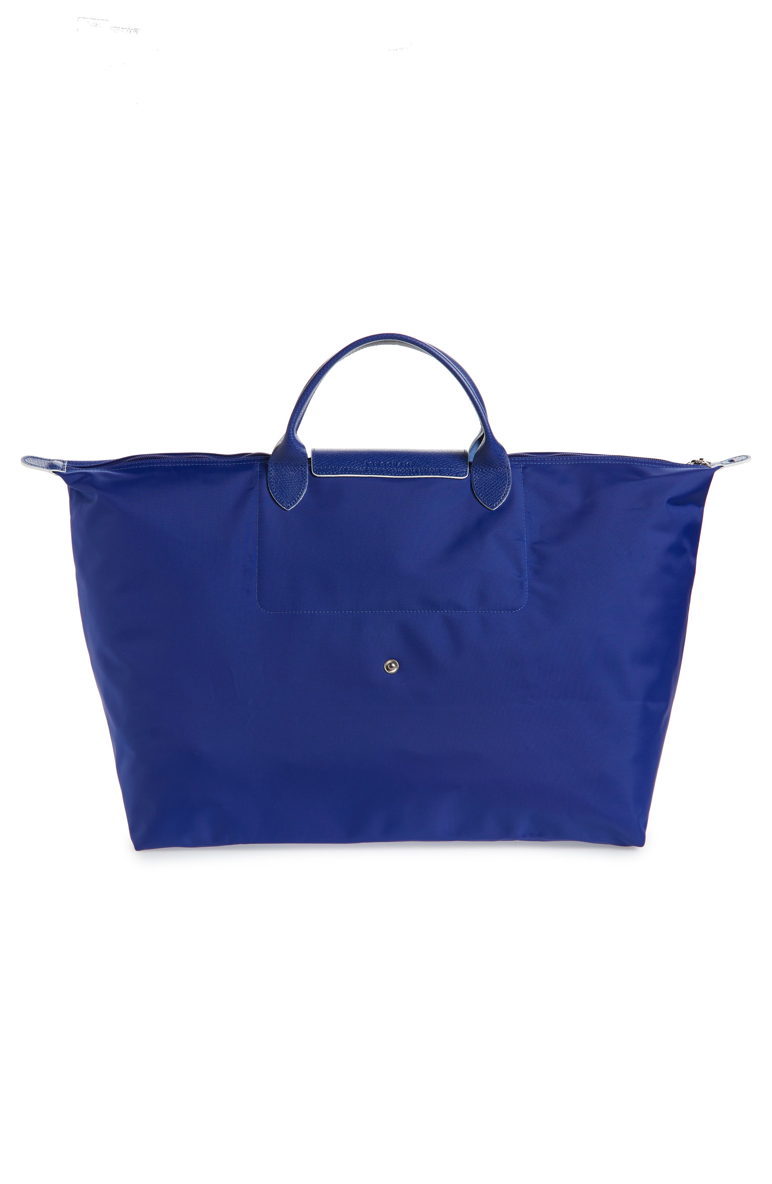 Large Le Pliage Club Tote, Alternate, color, COBALT