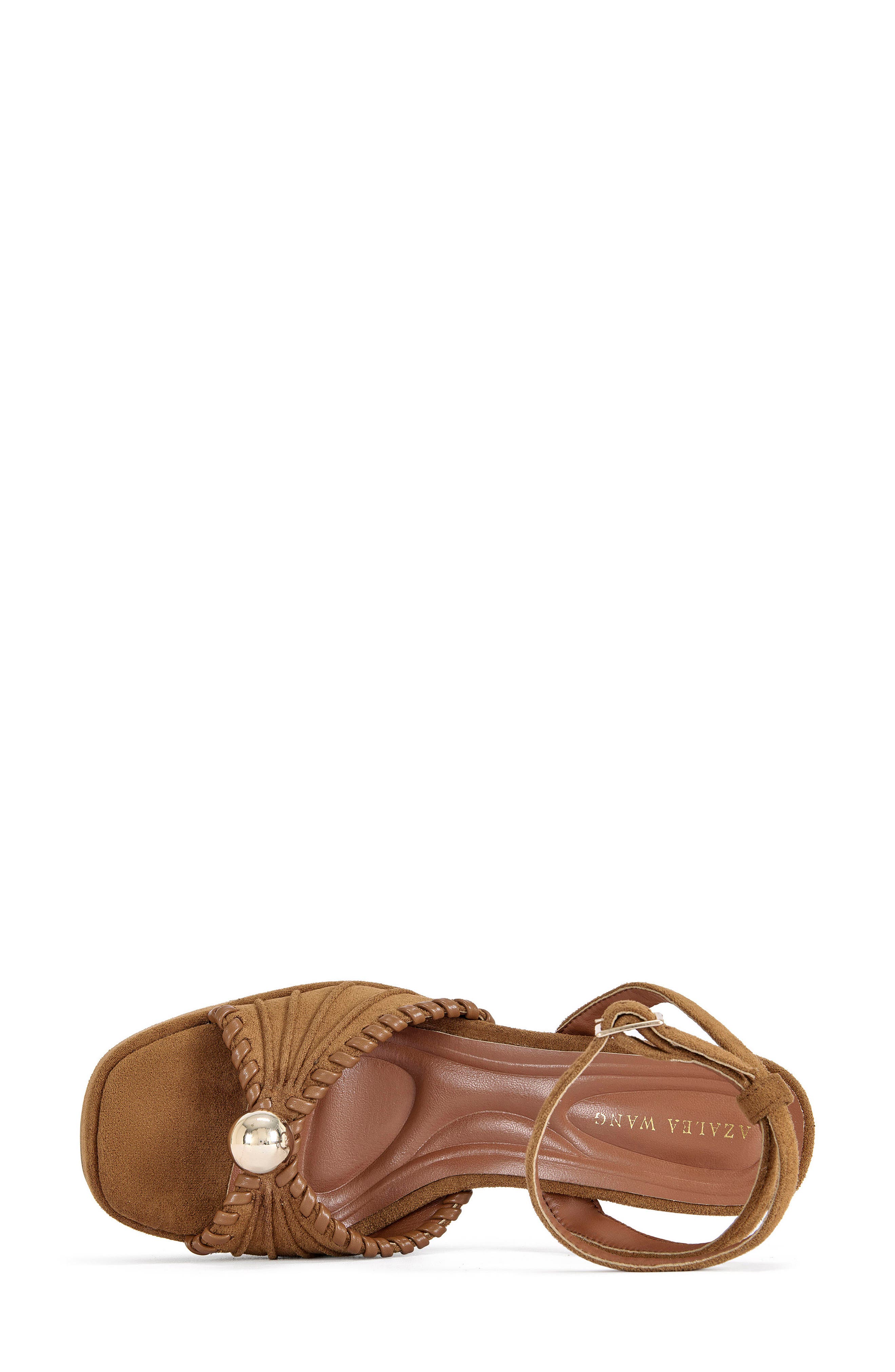 AZALEA WANG Cael Ankle Strap Platform Sandal, Alternate, color, 