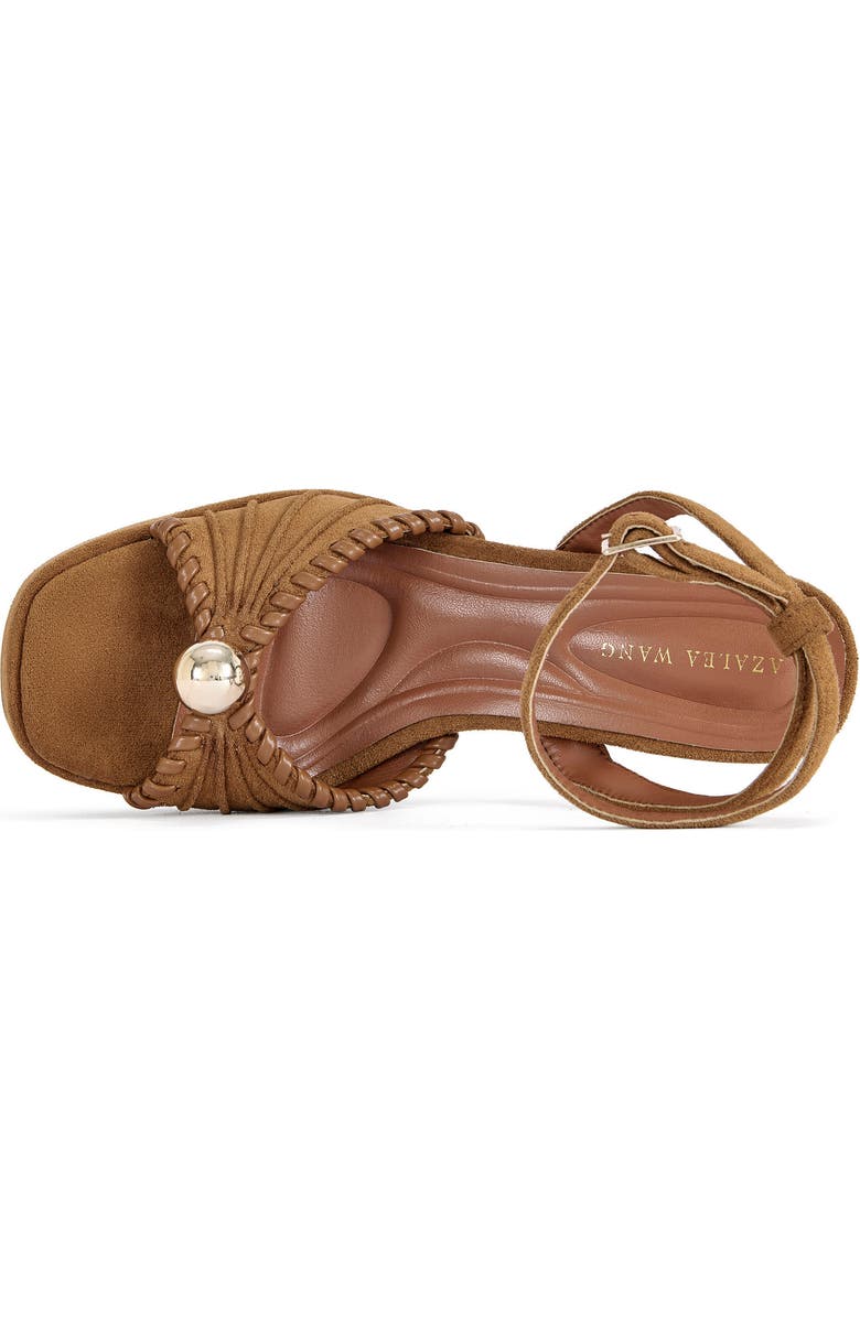 AZALEA WANG Cael Ankle Strap Platform Sandal, Alternate, color,