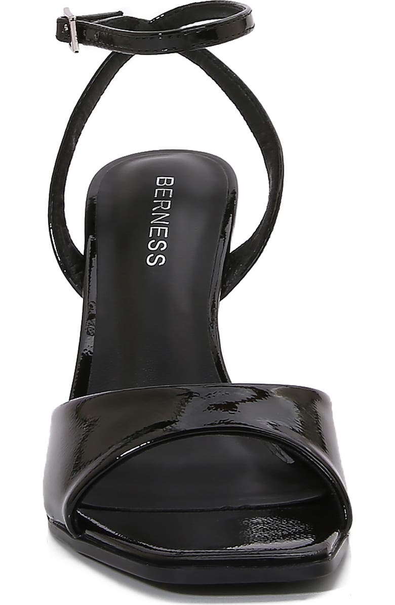 BERNESS Rhode Ankle Strap Stiletto Sandal, Alternate, color, Black