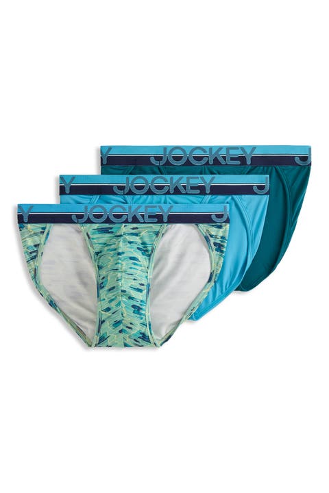 Mens Infinite Cool Microfiber Stretch String Bikini - 3 Pack